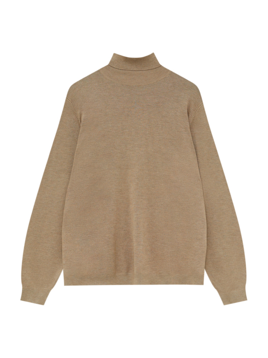 Pull&Bear Pulóver  sötét bézs-Ár