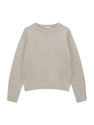 Pull&Bear Pulóver  szürke-Hungary