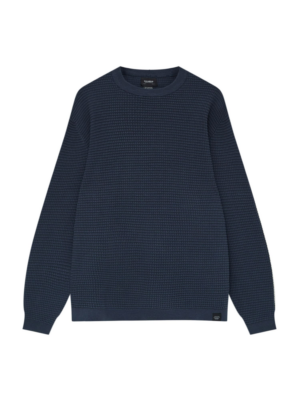 Pull&Bear Pulóver  tengerészkék-Hungary