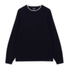 Pull&Bear Pulóver  tengerészkék / fehér-Hungary