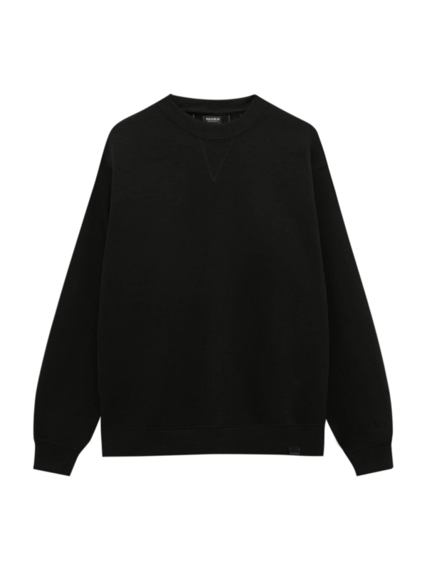 Pull&Bear Tréning póló  fekete-Hungary