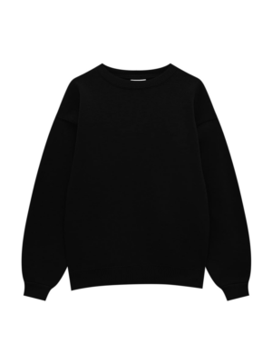 Pull&Bear Tréning póló  fekete-Hungary