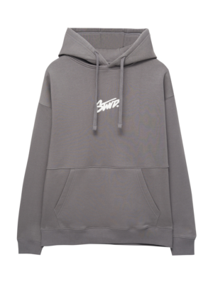 Pull&Bear Tréning póló  szürke / fehér-Ár
