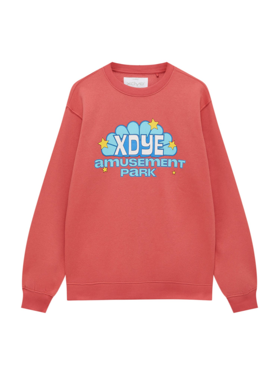 Pull&Bear Tréning póló  vegyes színek / dinnye-Hungary