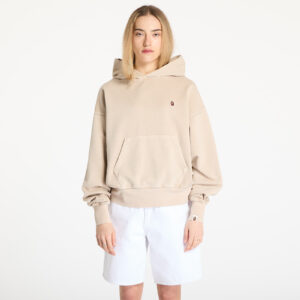 Pulóver A BATHING APE Pigment Dyed One Point Oversized Pullover Hoodie Gray S-alacsony-ár