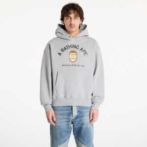 Pulóver A BATHING APE Polygon Relaxed Fit Pullover UNISEX Hoodie Gray L-alacsony-ár