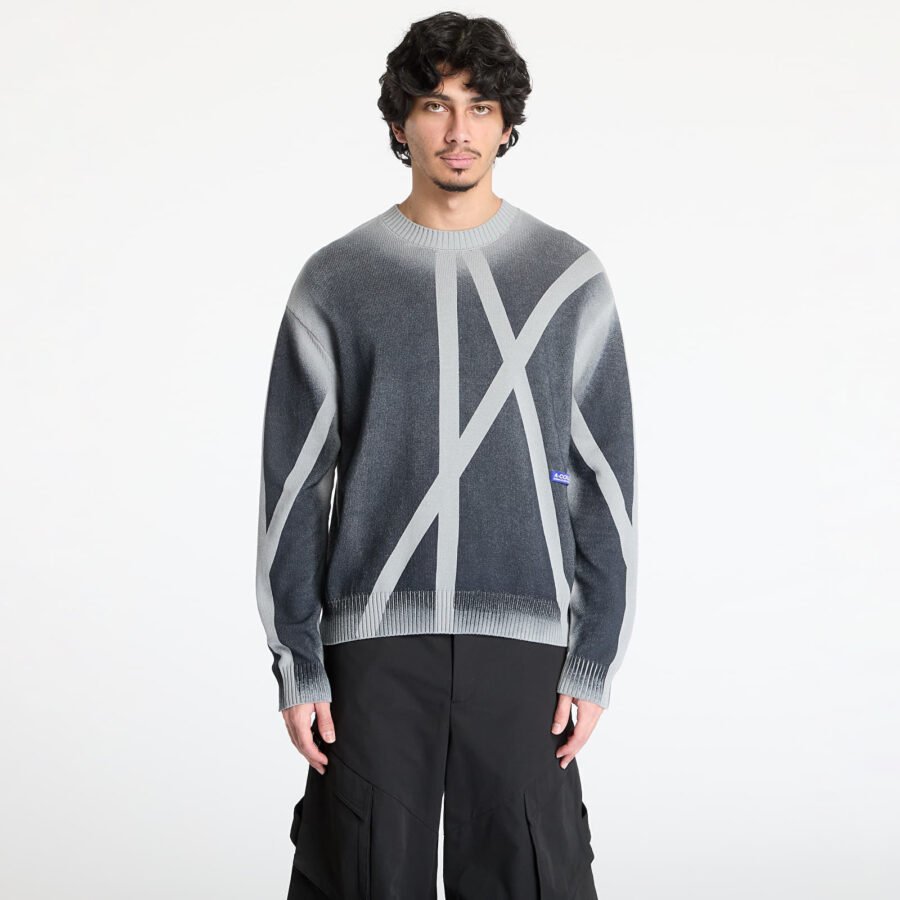 Pulóver A-COLD-WALL* Antenna Knit Black L-alacsony-ár
