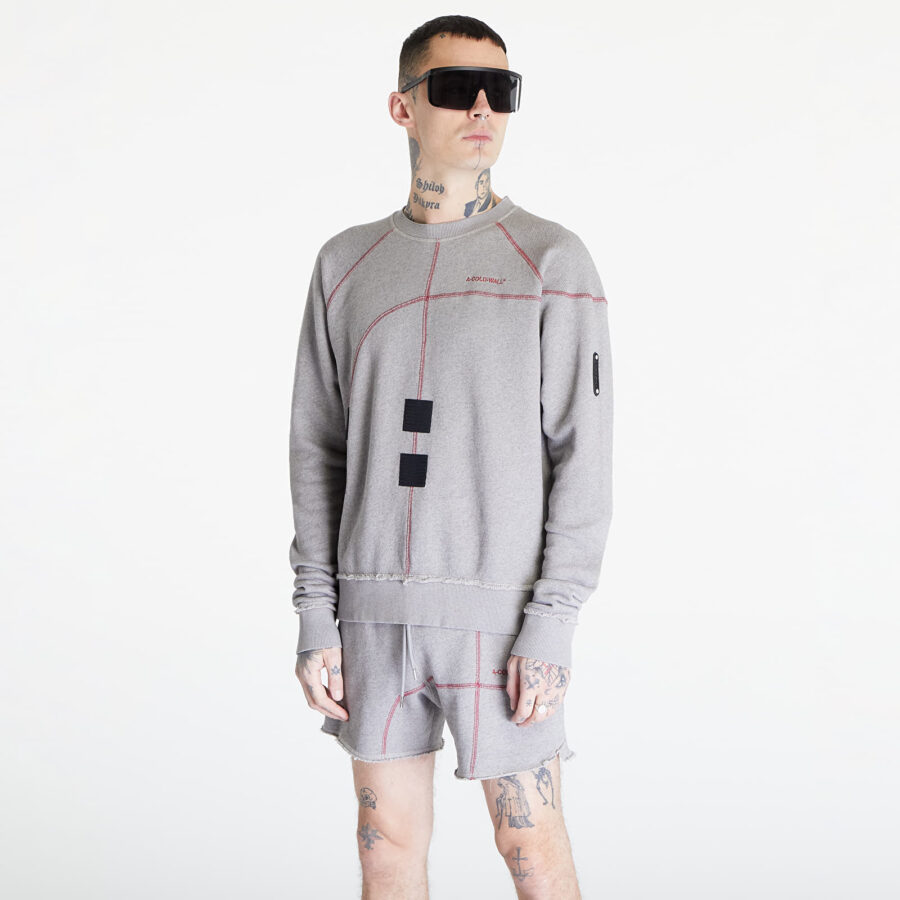 Pulóver A-COLD-WALL* Intersect Crewneck Cement L-alacsony-ár