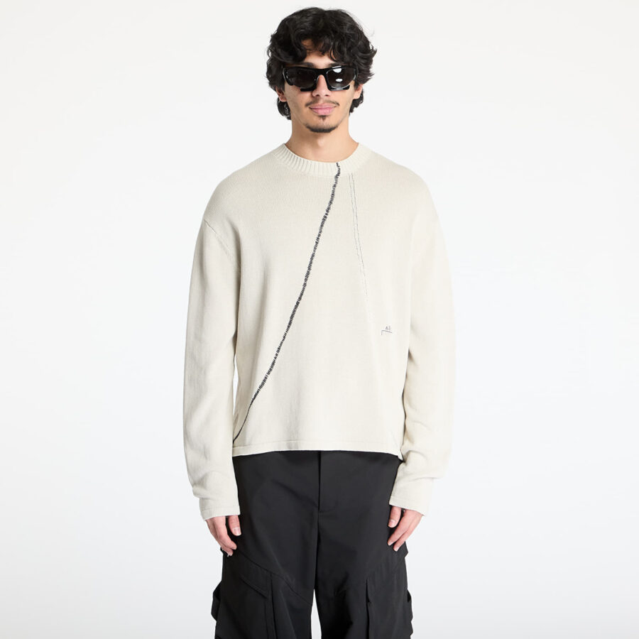 Pulóver A-COLD-WALL* Millbank Knit Beige S-alacsony-ár