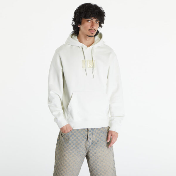 Pulóver Calvin Klein Jeans Embroidery Patch Hoodie White XXL-alacsony-ár
