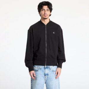 Pulóver Calvin Klein Jeans Heavyweight Ck Embro Sweatshirt Black S-alacsony-ár