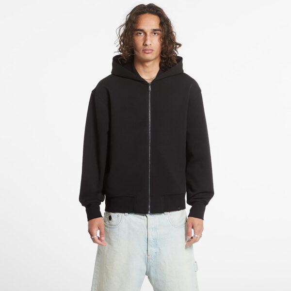 Pulóver Calvin Klein Jeans Interlock Zip Through Black XL-alacsony-ár