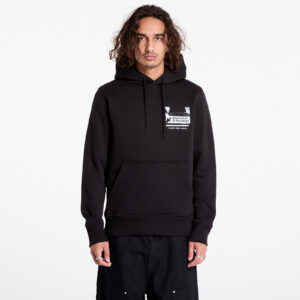 Pulóver Calvin Klein Jeans Subway Sign Hoodie Black M-alacsony-ár