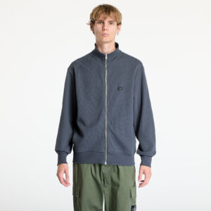 Pulóver Calvin Klein Jeans Woven Label Waffle Jacket Ebony S-alacsony-ár