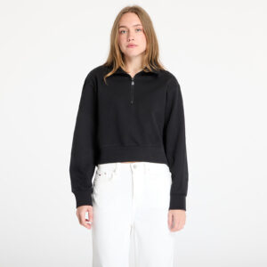 Pulóver Calvin Klein Sport Pw - 1/4 Zip Sweatshirt Black XS-alacsony-ár