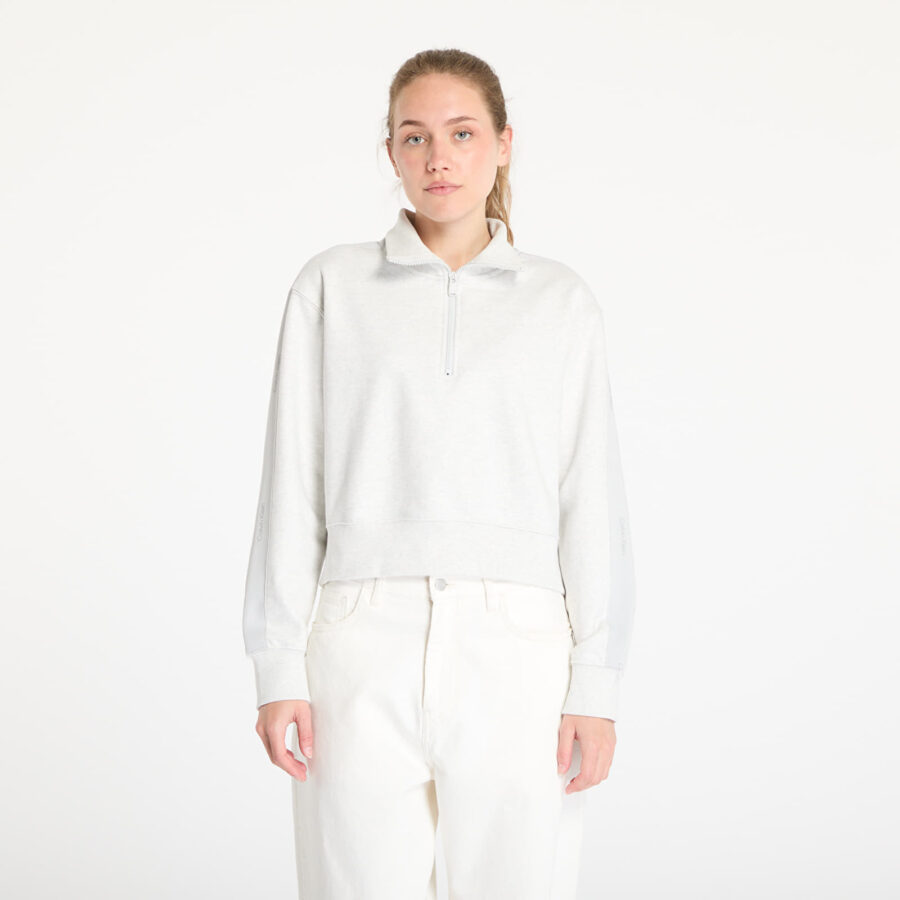 Pulóver Calvin Klein Sport Pw - 1/4 Zip Sweatshirt Gray S-alacsony-ár
