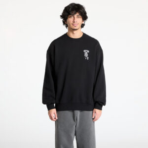 Pulóver Carhartt WIP Cross Screw Sweat UNISEX Black/ White M-alacsony-ár