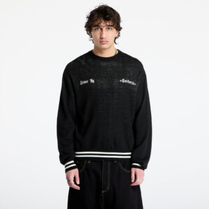 Pulóver Carhartt WIP Greatest Hits Sweater UNISEX Black/ Wax L-alacsony-ár