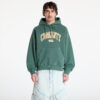 Pulóver Carhartt WIP Hooded Library Sweat UNISEX Conifer Garment Dyed XL-alacsony-ár