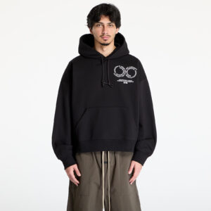Pulóver Carhartt WIP Hooded Rotation Sweat UNISEX Black/ White XS-alacsony-ár