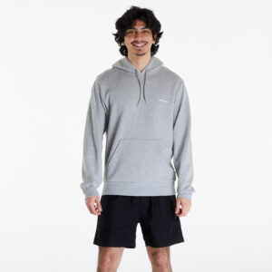 Pulóver Carhartt WIP Hooded Script Embroidery Sweat UNISEX Grey Heather/ White M-alacsony-ár