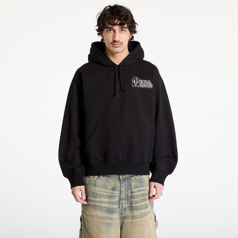 Pulóver Carhartt WIP Hooded Stargazer Sweat UNISEX Black/ White XS-alacsony-ár