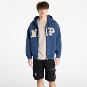 Pulóver Carhartt WIP Hooded WIP Sweat Jacket Dusky Blue S-alacsony-ár