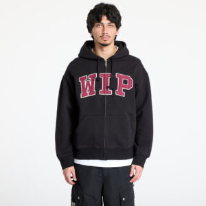 Pulóver Carhartt WIP Hooded WIP Sweatshirt UNISEX Black Stone Washed XS-alacsony-ár