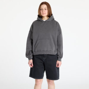Pulóver Carhartt WIP W' Hooded Benton Sweat Black XS-alacsony-ár