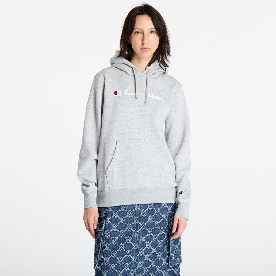 Pulóver Champion Hooded Sweatshirt Grey XS-alacsony-ár