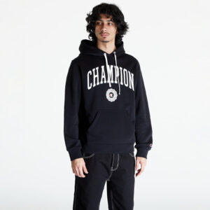 Pulóver Champion Hooded Sweatshirt Night Black S-alacsony-ár