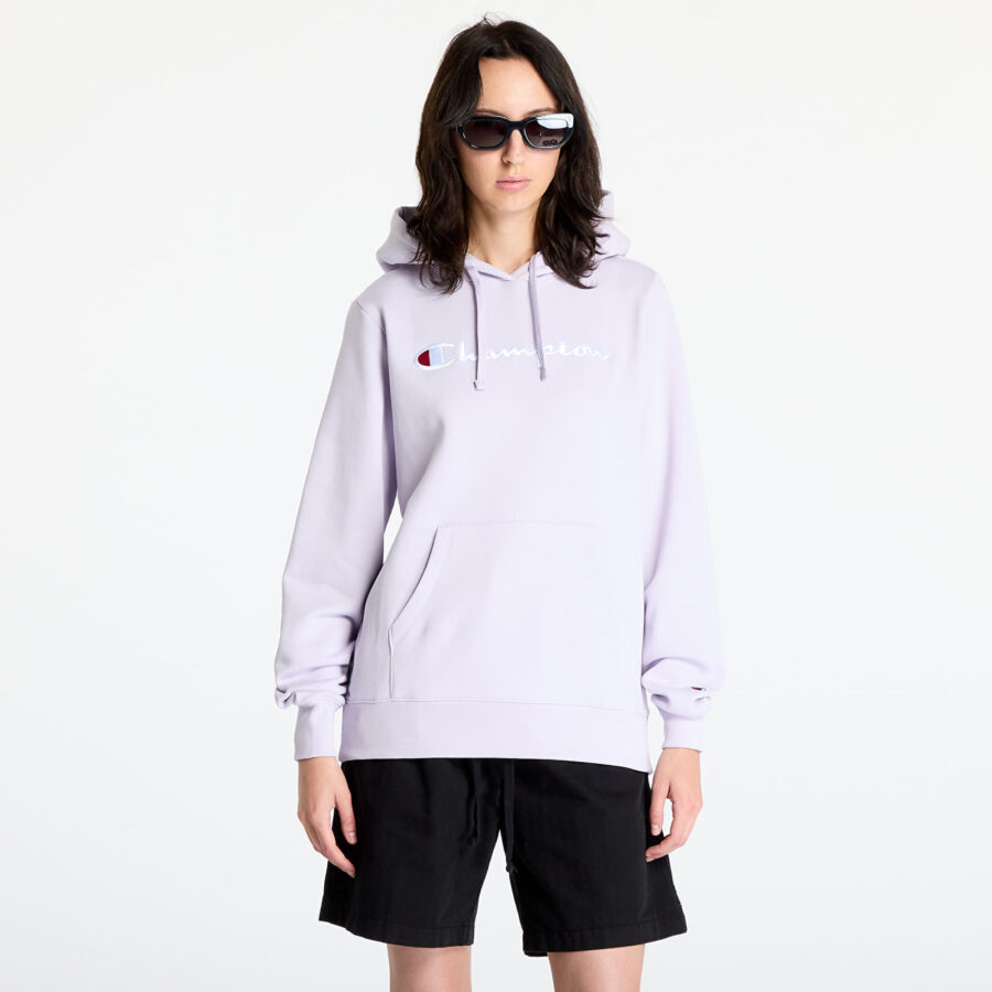 Pulóver Champion Hooded Sweatshirt Purple XS-alacsony-ár