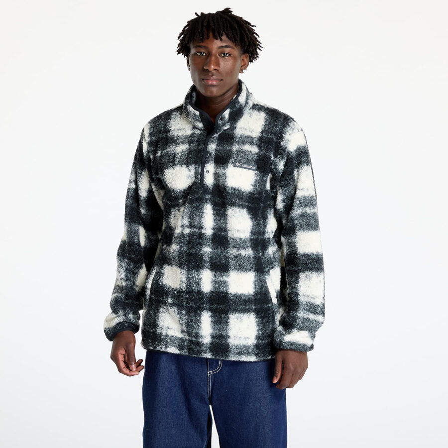 Pulóver Columbia Rugged Ridge™ Half Snap Fleece Chalk Omblur L-alacsony-ár