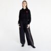 Pulóver Comme des Garçons PLAY Double Heart Zip Hoodie Black S-alacsony-ár