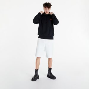 Pulóver Comme des Garçons PLAY Hoodie Black S-alacsony-ár