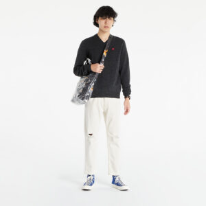 Pulóver Comme des Garçons PLAY Pullover Knit Charcoal S-alacsony-ár