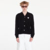Pulóver Comme des Garçons PLAY V-Neck Emblem Knit Cardigan UNISEX Black XS-alacsony-ár