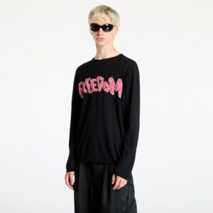 Pulóver Comme des Garçons SHIRT Knit Sweater Black S-alacsony-ár