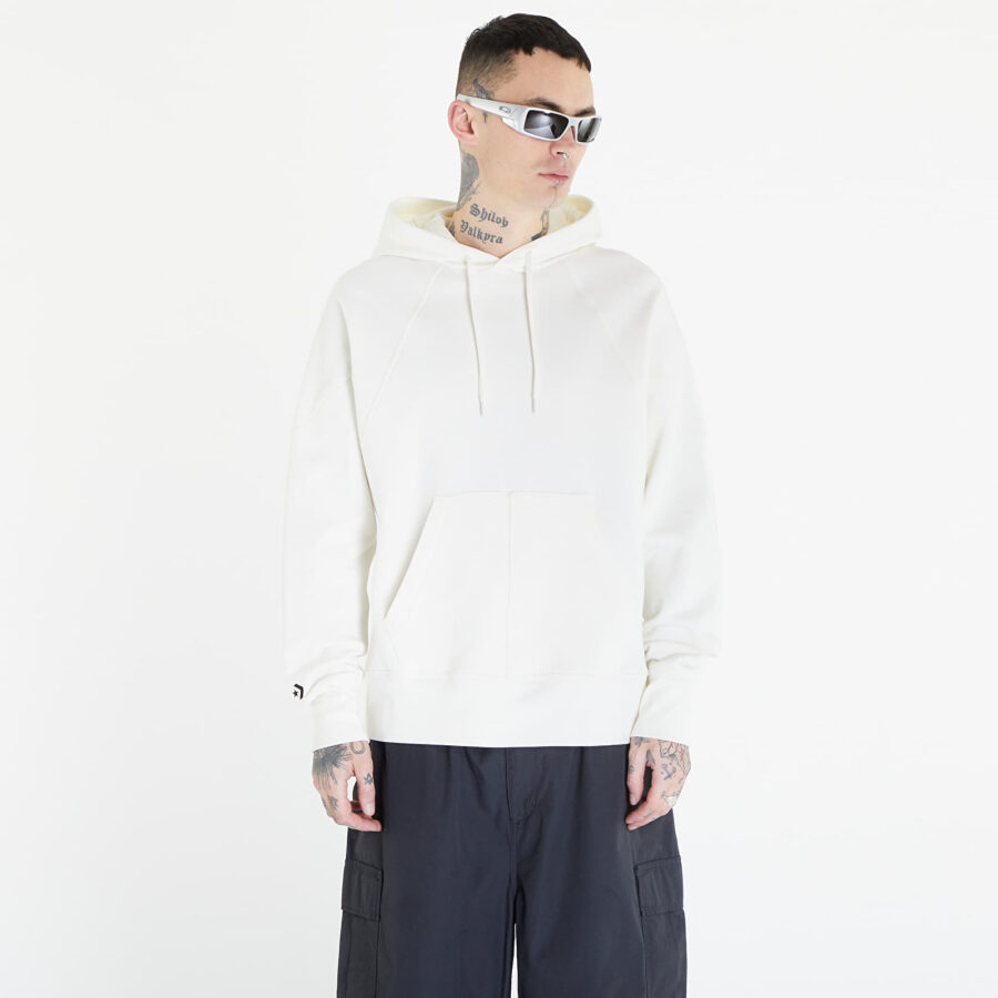 Pulóver Converse Shapes Triangle Pullover Hoodie UNISEX Egret 3-alacsony-ár