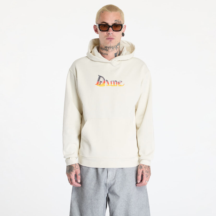 Pulóver DIME Classic Skynet Hoodie UNISEX Natural S-alacsony-ár