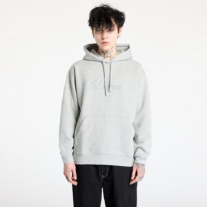 Pulóver DIME Cursive Logo Hoodie UNISEX Heather Gray M-alacsony-ár