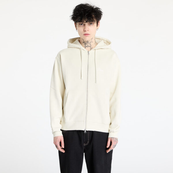 Pulóver DIME Cursive Small Logo Zip-Hoodie UNISEX Natural S-alacsony-ár