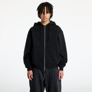 Pulóver DIME Cursive Zip-Hoodie UNISEX Black XS-alacsony-ár