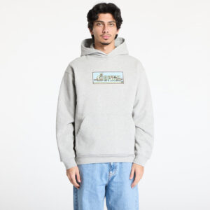 Pulóver DIME Dime World Hoodie UNISEX Heather Gray M-alacsony-ár