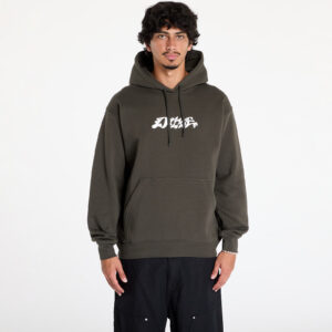 Pulóver DIME Happy Hoodie UNISEX Vintage Black S-alacsony-ár