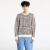 Pulóver DIME Houndstooth Knit UNISEX Cream Multi M-alacsony-ár