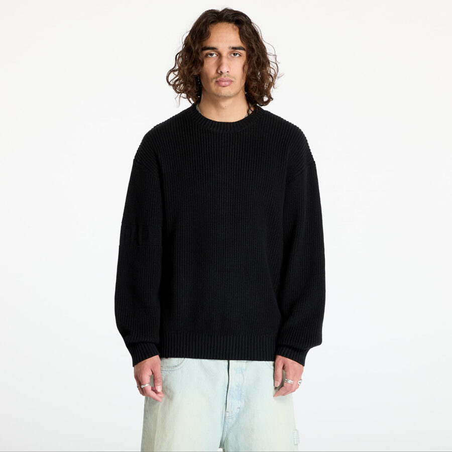 Pulóver Daily Paper Band Knit Sweater Black XS-alacsony-ár