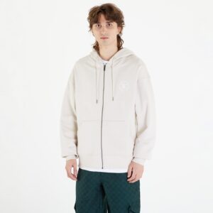 Pulóver Daily Paper Circle Zip Hoodie Moonstruck Beige XS-alacsony-ár