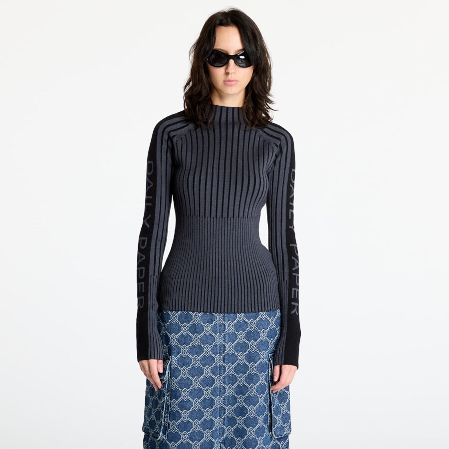 Pulóver Daily Paper Lore Knit Top Grey S-alacsony-ár