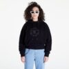 Pulóver Daily Paper Poppy Hoodie Black XS-alacsony-ár